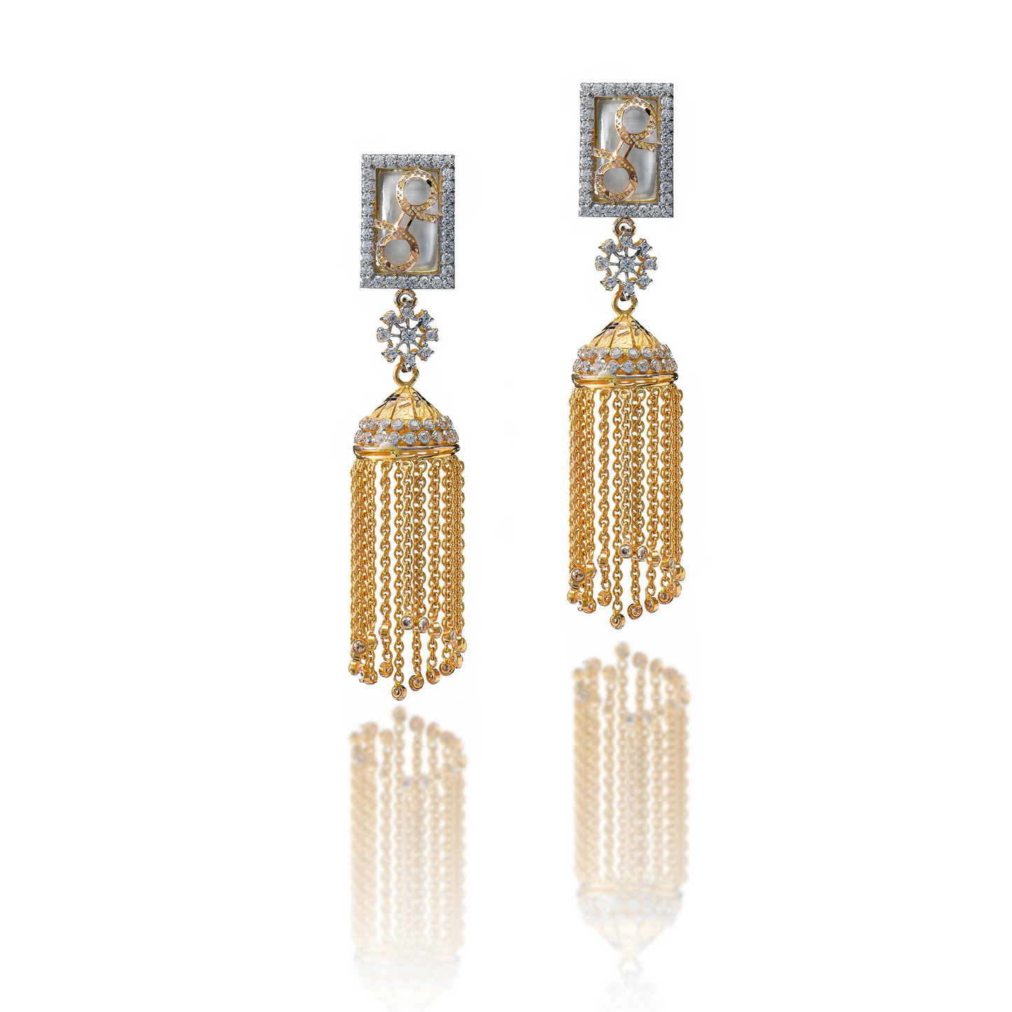 Gold Earrings-T06770